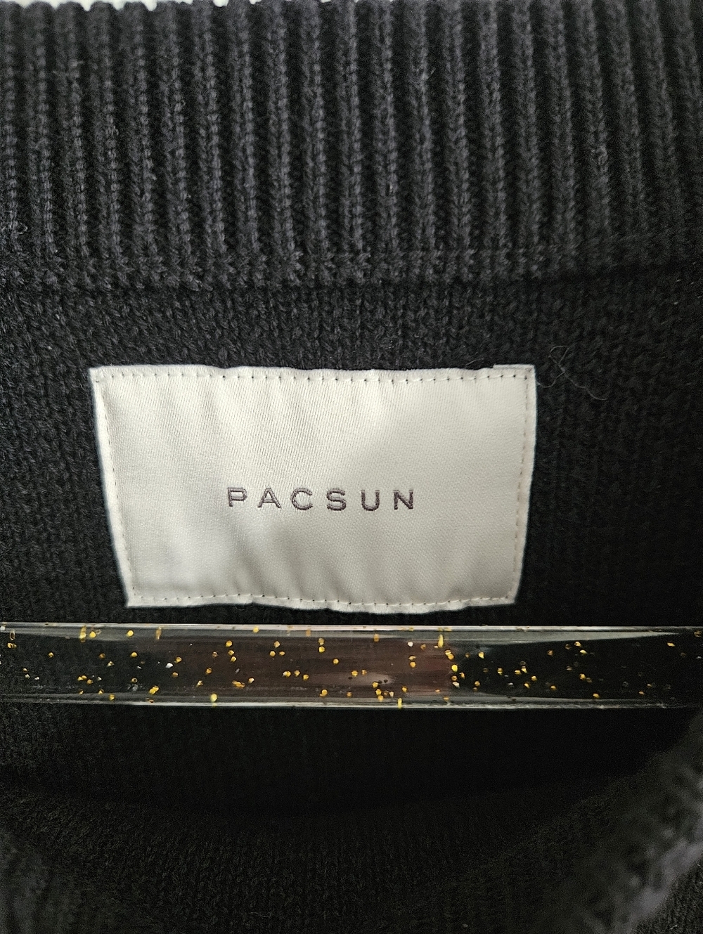 NWOT PacSun/Pacific Sunwear Grim Reaper Knit Sweater - Picture 8 of 11